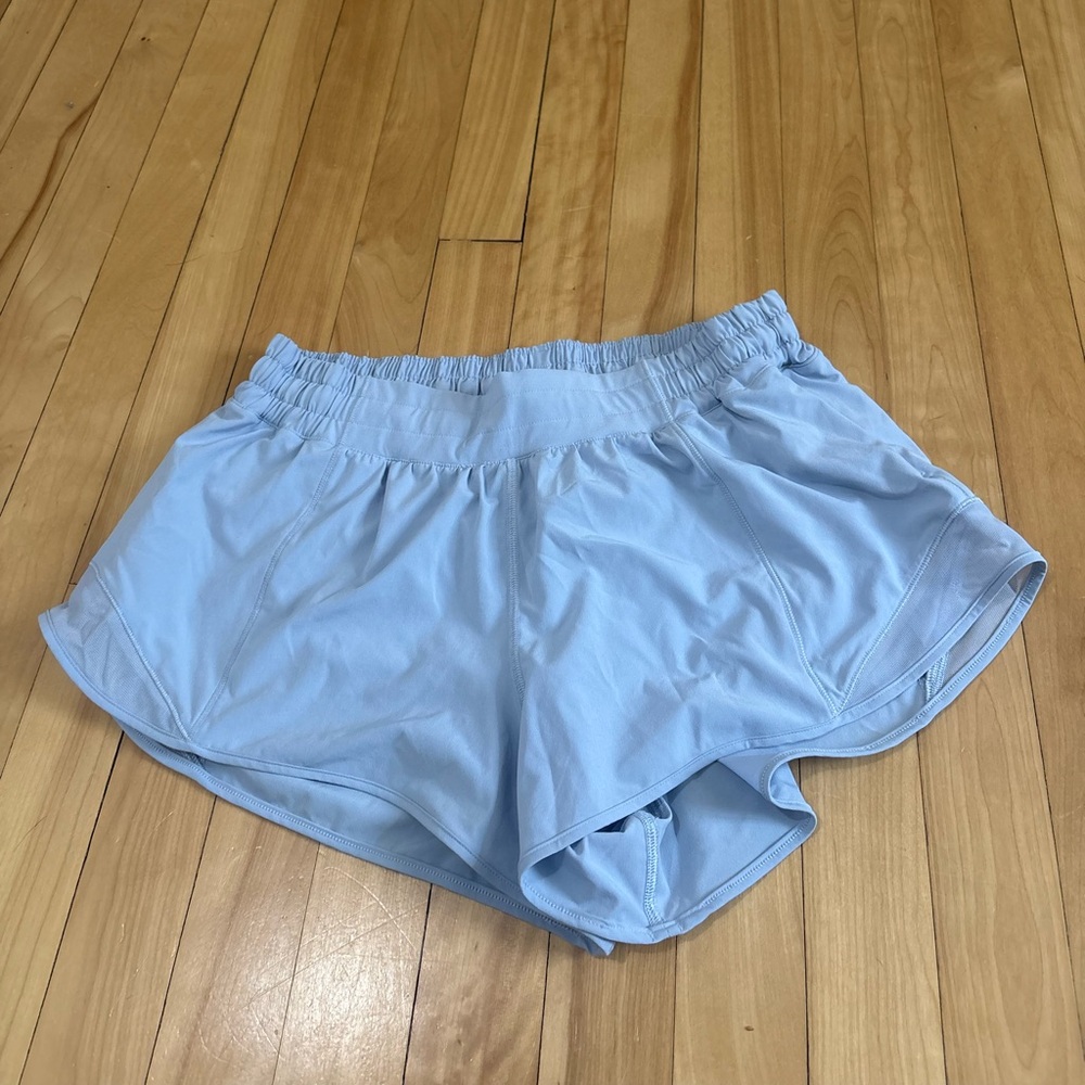 Lululemon Athletica Sky Blue Athletic Shorts